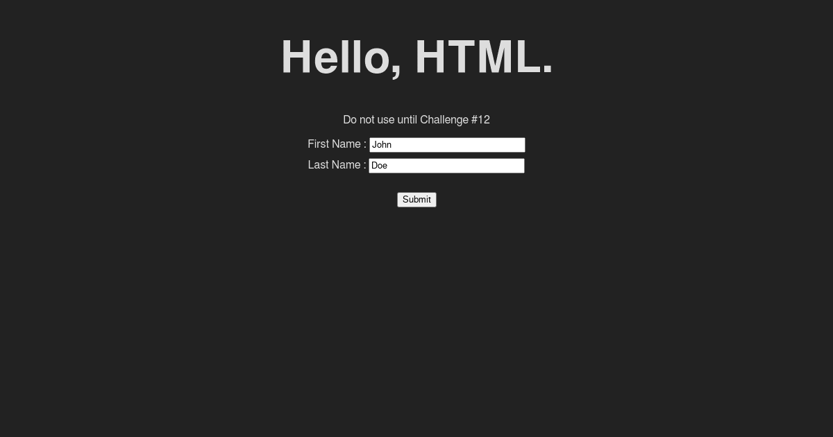 Starter Project: Basic Node and Express Challenges (Completed ...