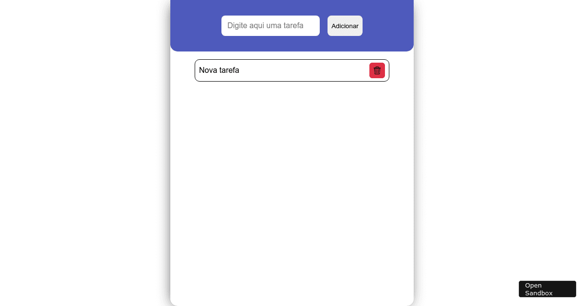 Renderização de Listas - aula (forked) - Codesandbox