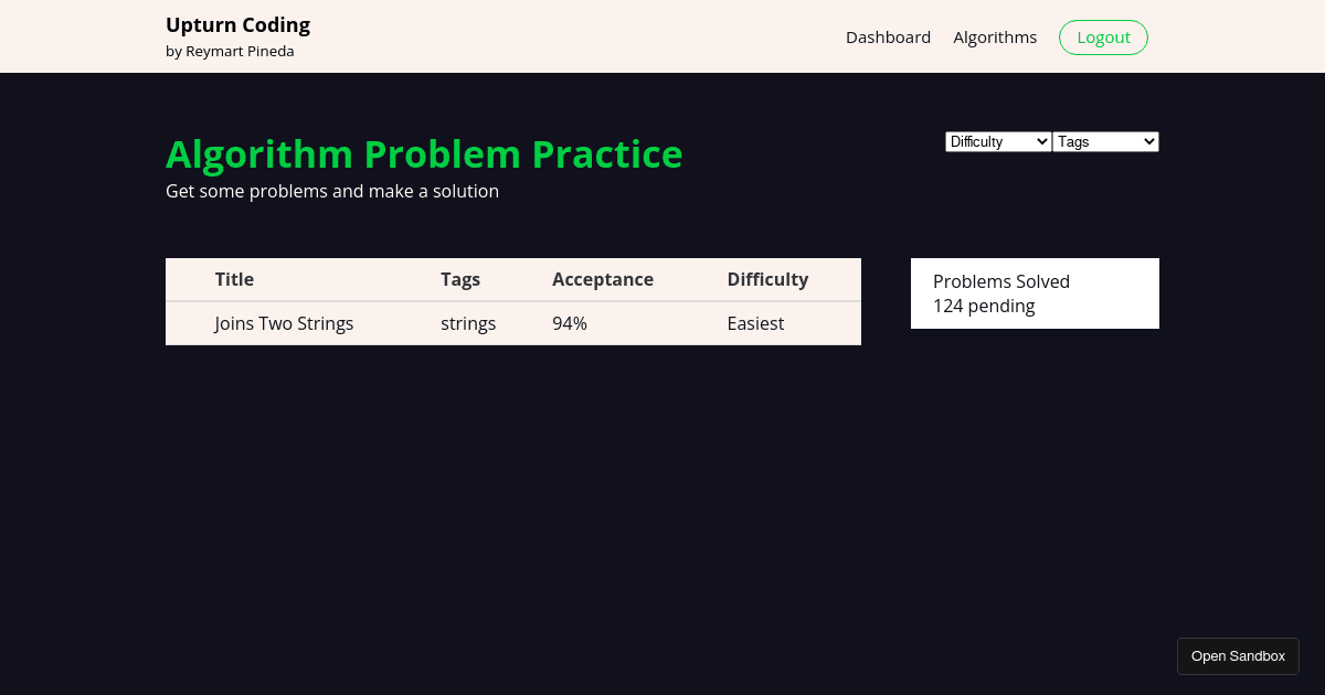 react - Codesandbox