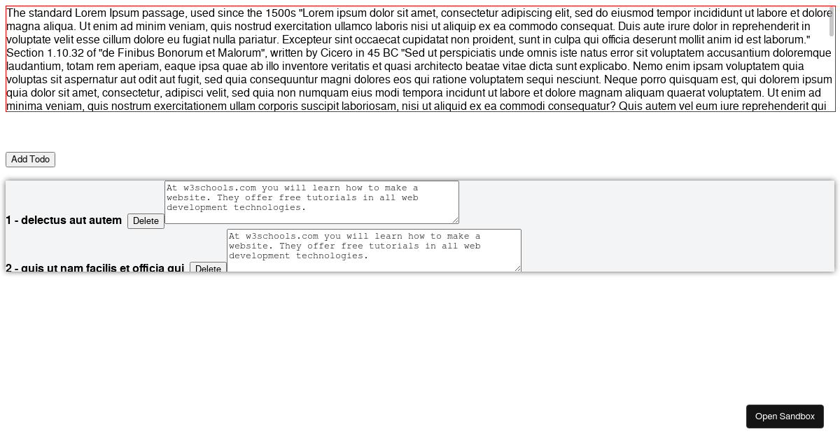 reactperfectscrollbarz (forked) Codesandbox