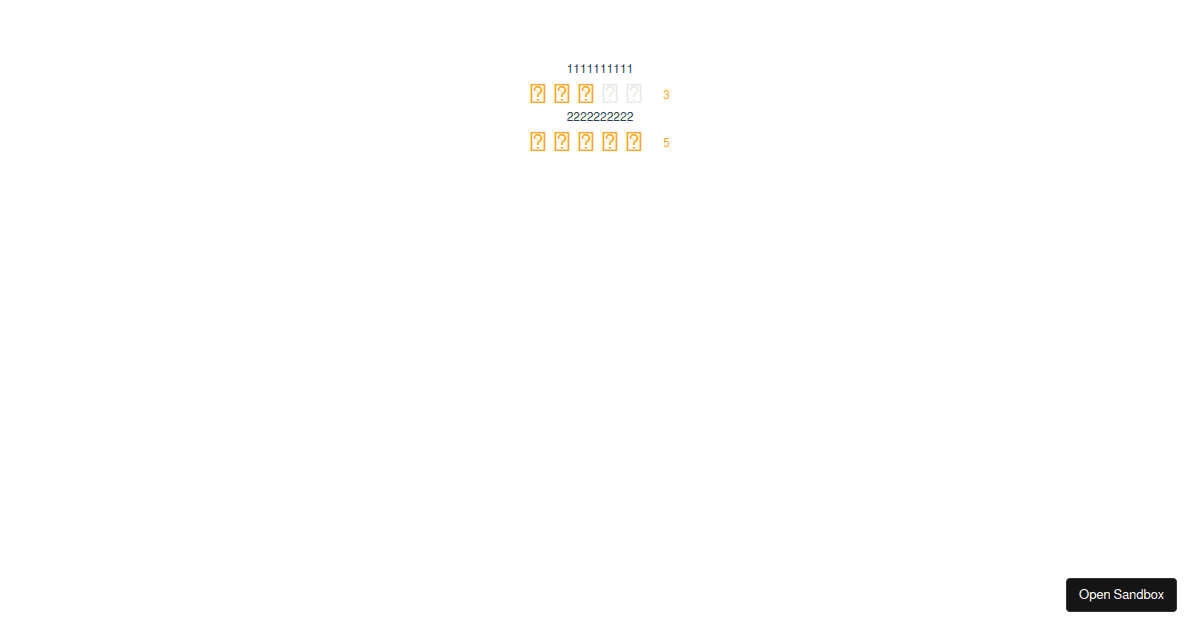 vue - Codesandbox