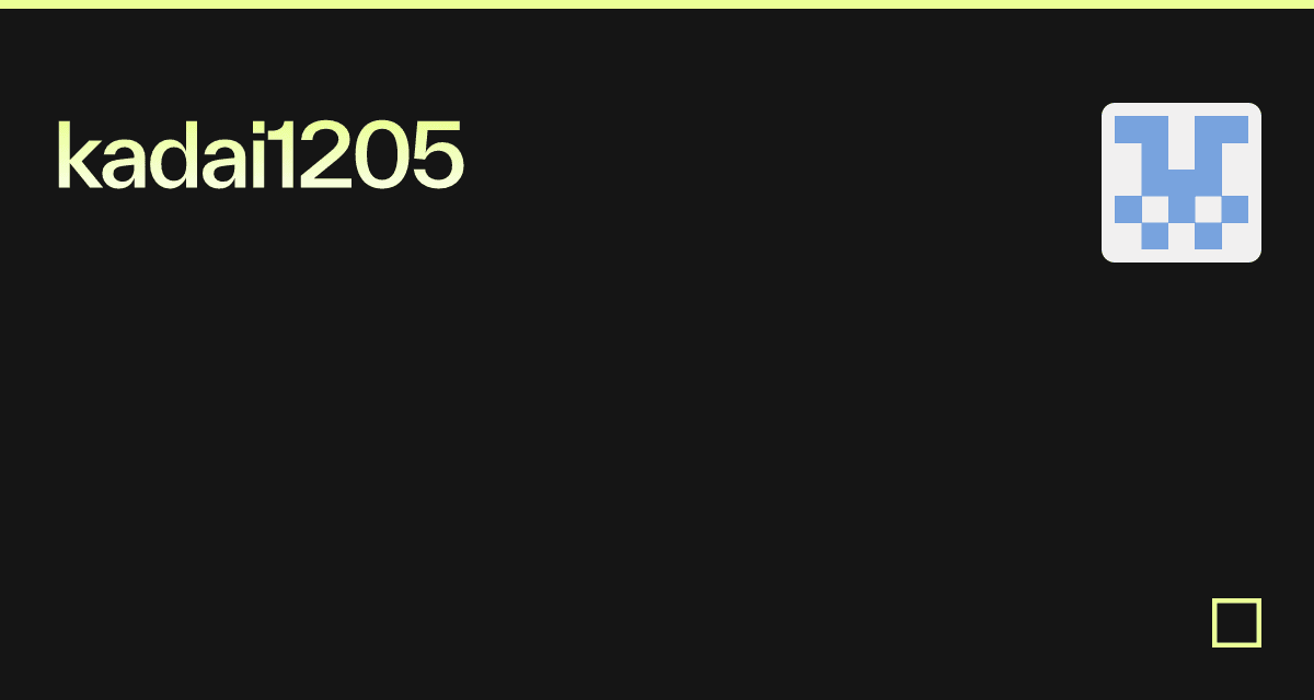 kadai1205 - Codesandbox