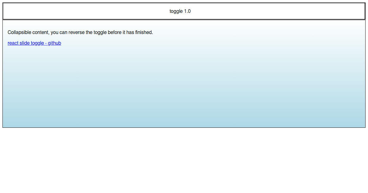 react-slide-toggle-codesandbox