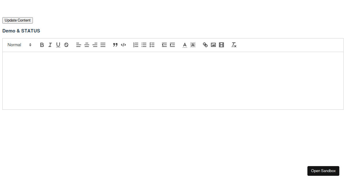 Vue2Editor - Wrapped Example (forked) - Codesandbox