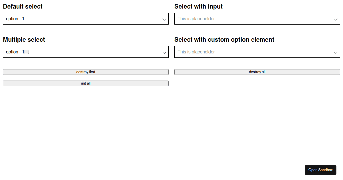 select-custom-examples - Codesandbox