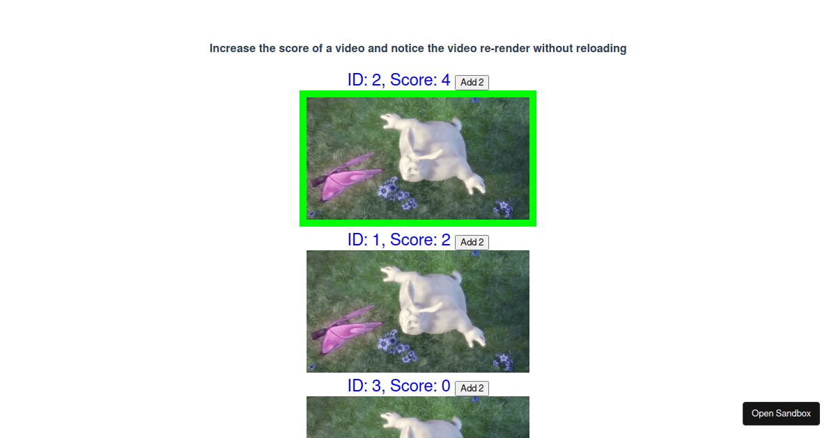 vue-viaudio reactive example - Codesandbox
