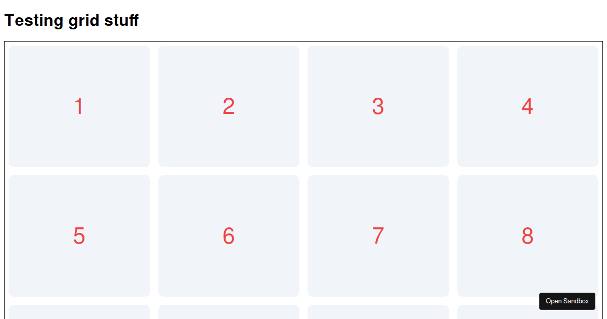react - Codesandbox