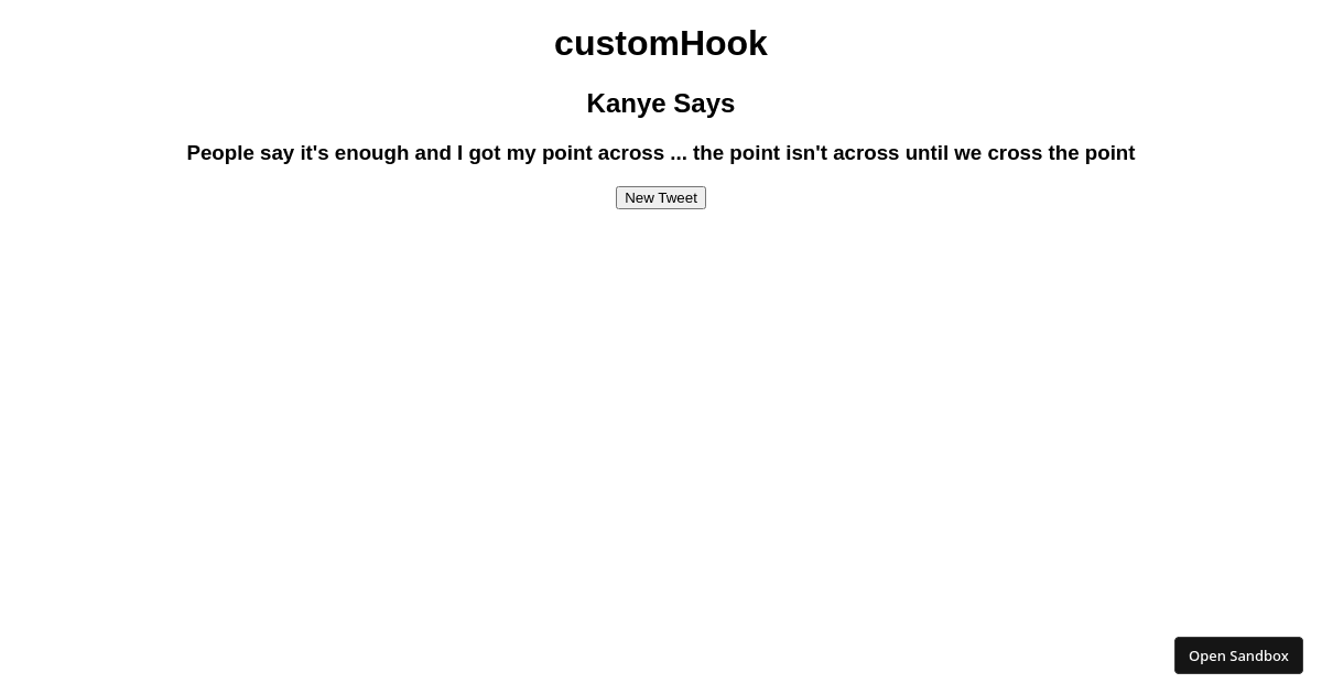 custom-hook - Codesandbox