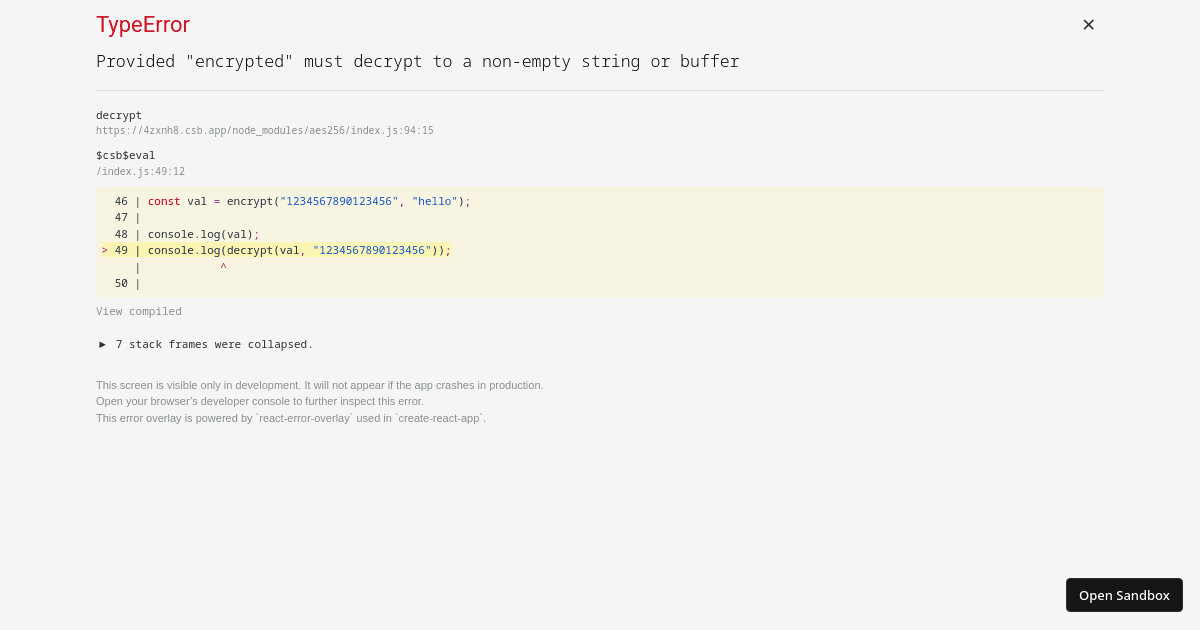javascript (forked) - Codesandbox