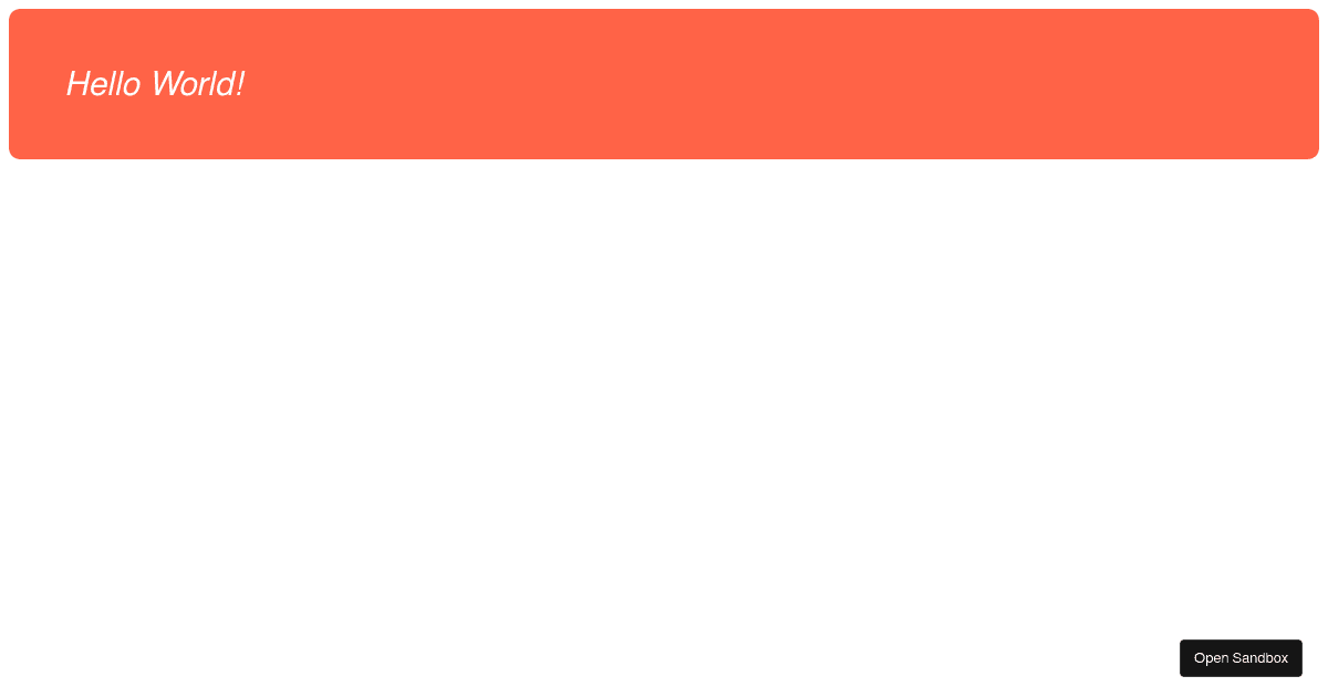 simple - Codesandbox