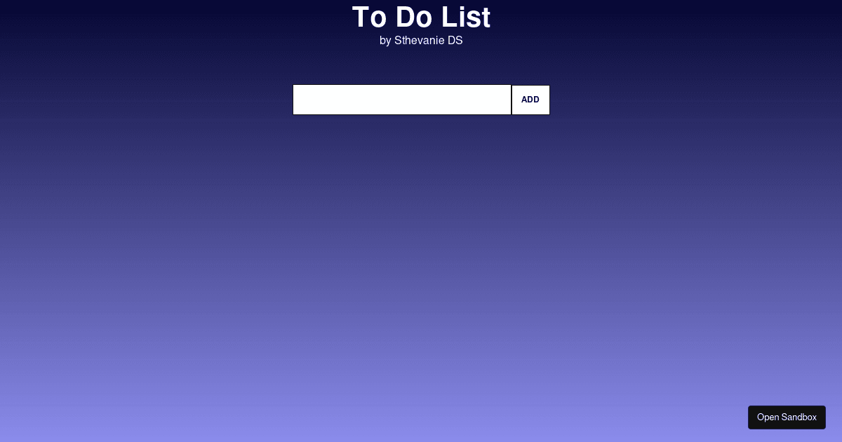react - Codesandbox