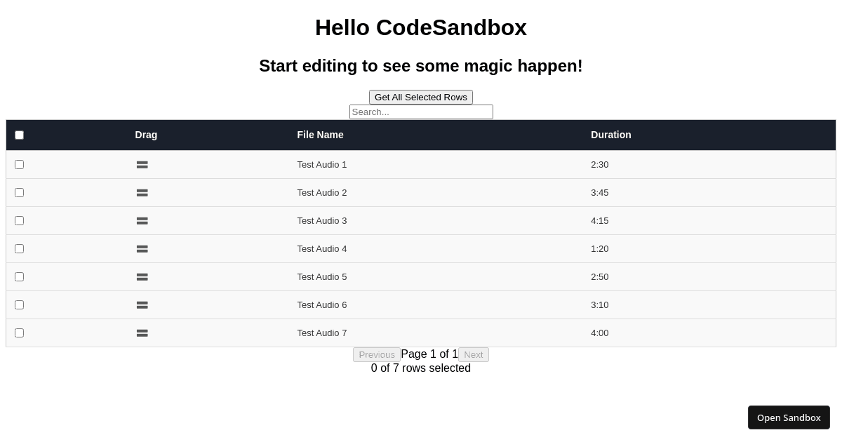 [attempt1] drag and drop reorder multiple rows at once (forked ...