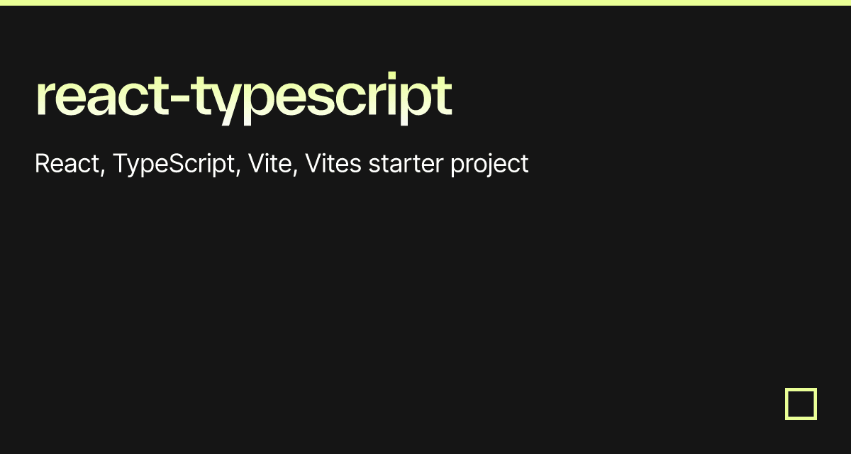 react-typescript - Codesandbox