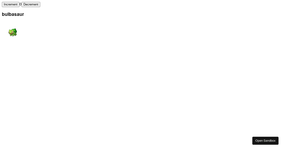 react - Codesandbox