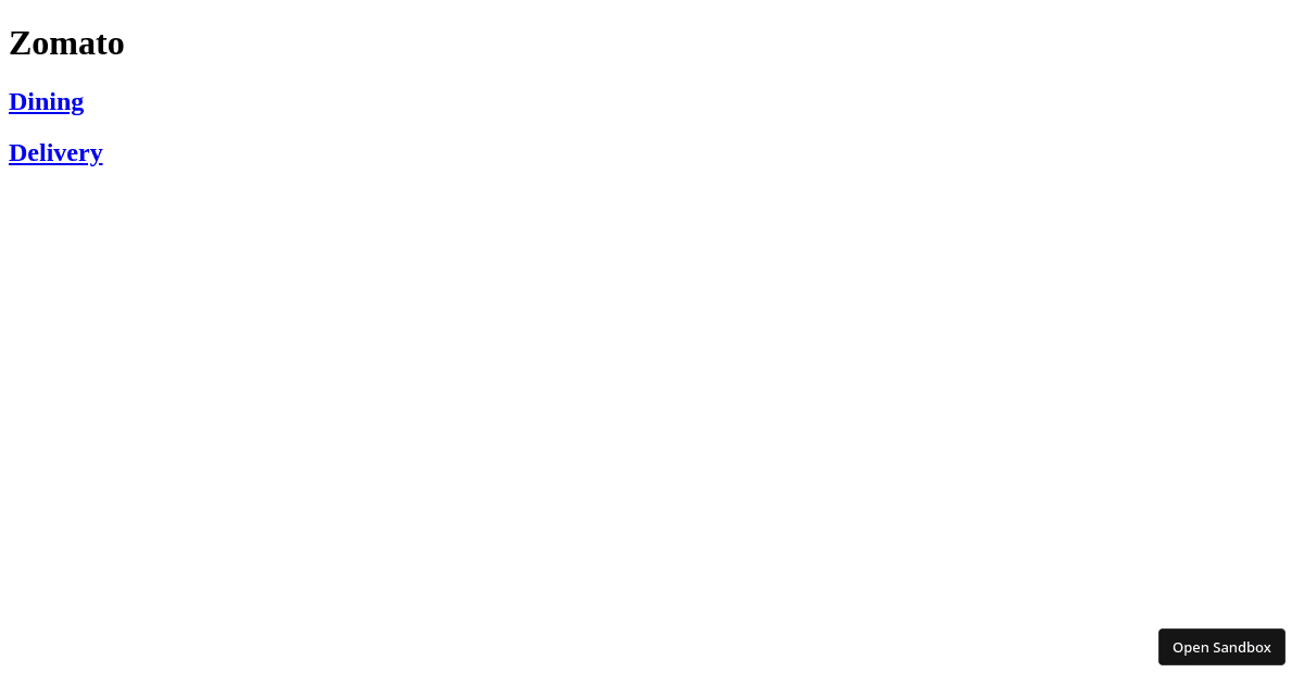 react - Codesandbox