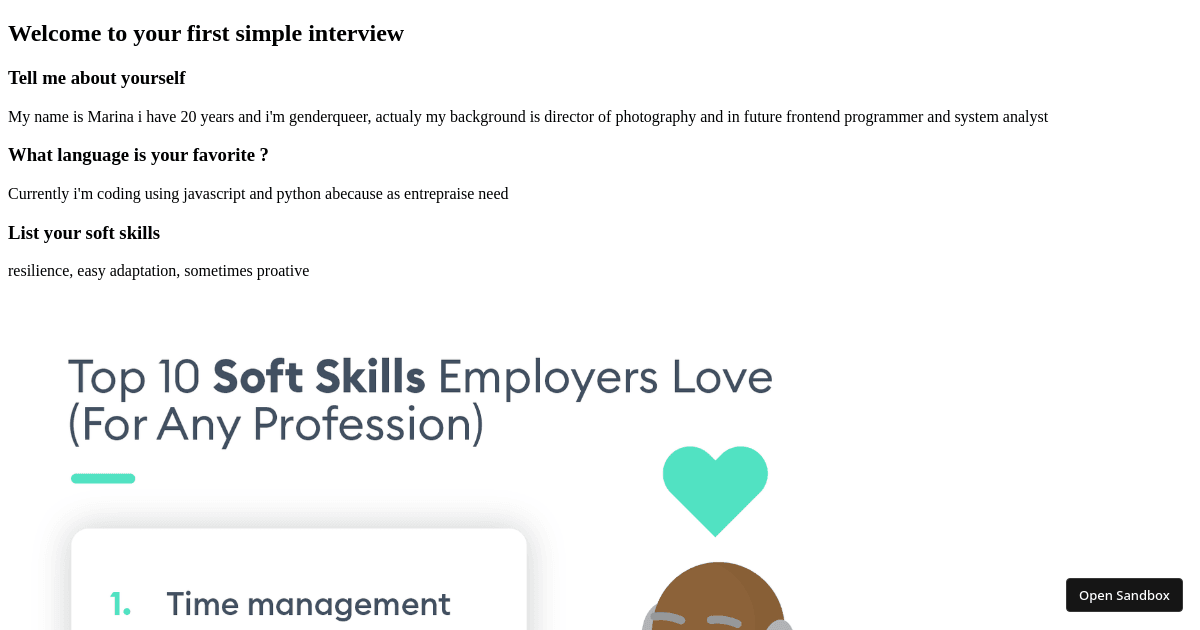code-job-interview - Codesandbox
