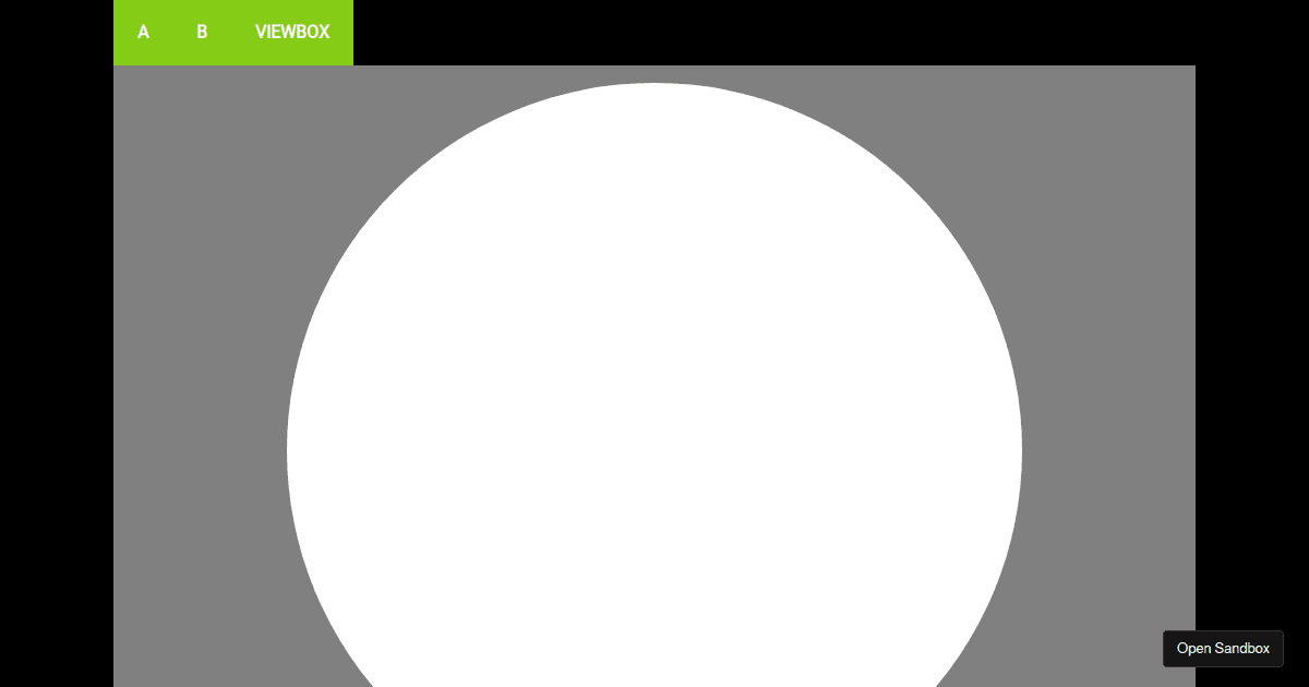 Responsive SVG component - Codesandbox