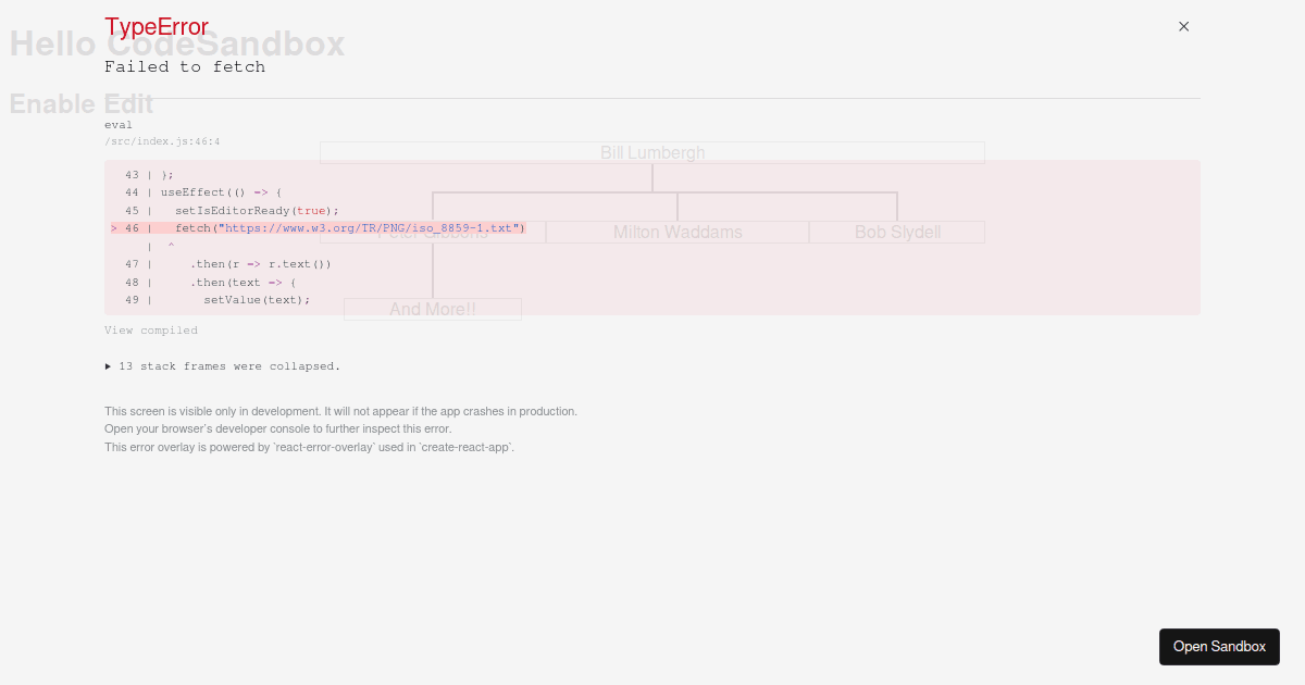 mitch-d3-tree-react-basic-example - Codesandbox