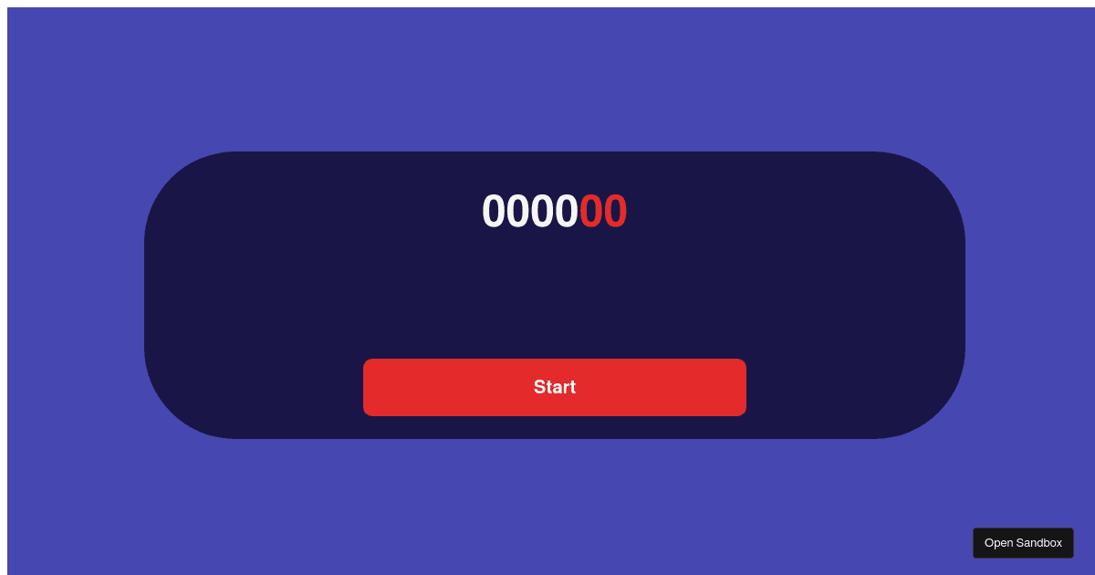 react - Codesandbox