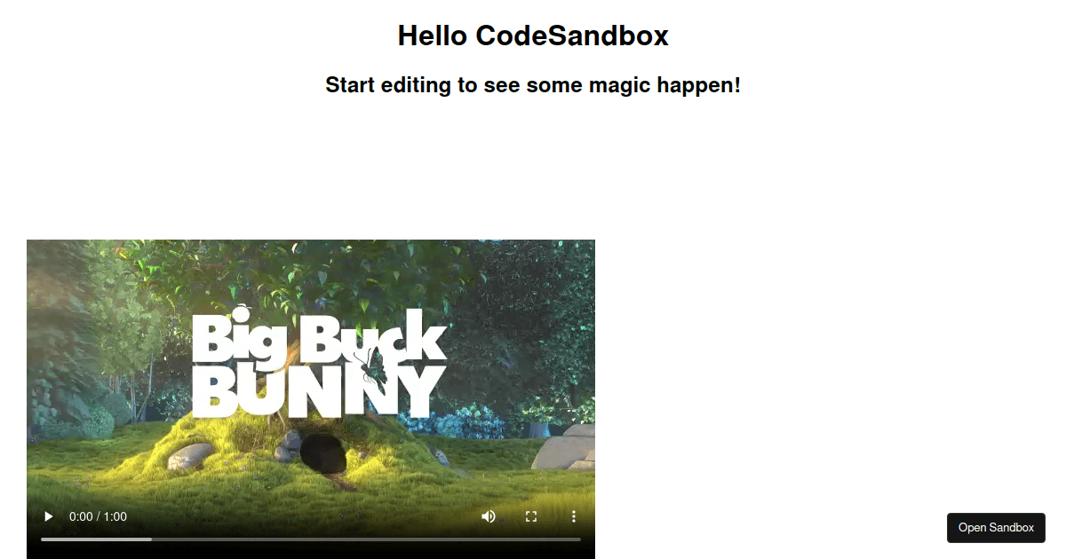 Playing with the Wave.js package (forked) - Codesandbox