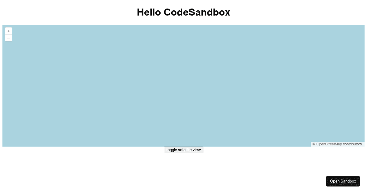 OSM - Bing -- First Draft (forked) - Codesandbox
