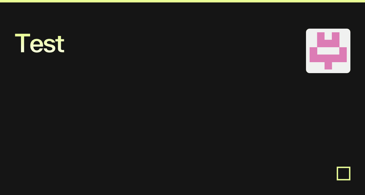 Test - Codesandbox