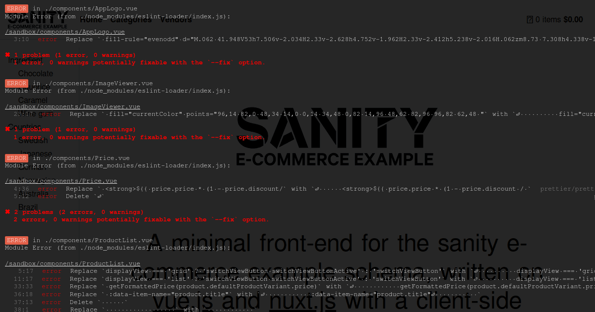 ecommerce-frontend (forked) - Codesandbox