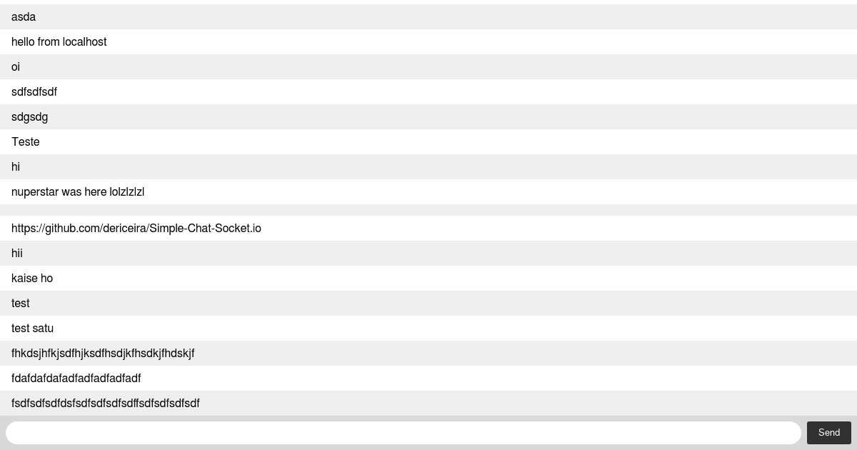 socketchatexample Codesandbox