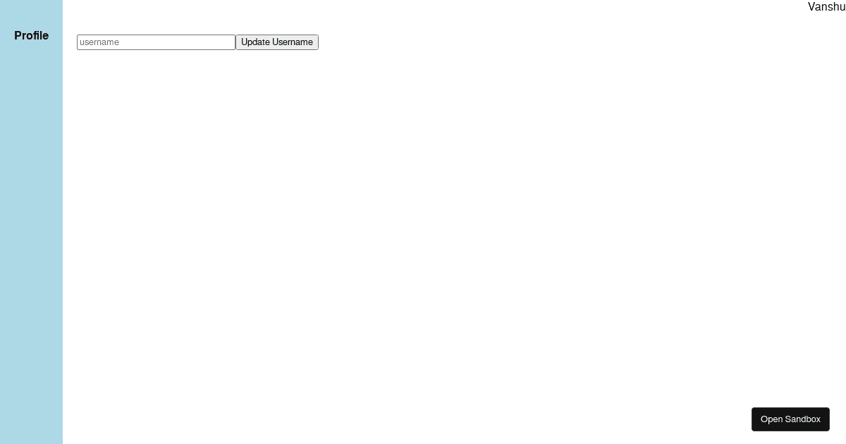 react - Codesandbox