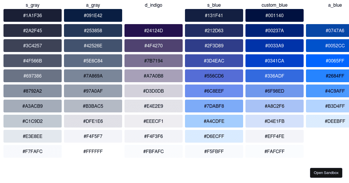 color_sets - Codesandbox