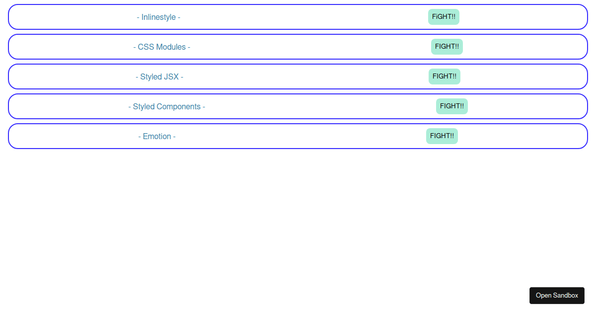 react - Codesandbox