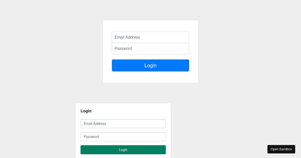Login Form-solution-polaris (forked) - Codesandbox