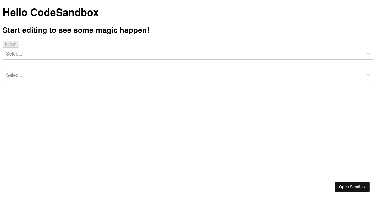react-select Custom Multi-Value Messages (forked) - Codesandbox