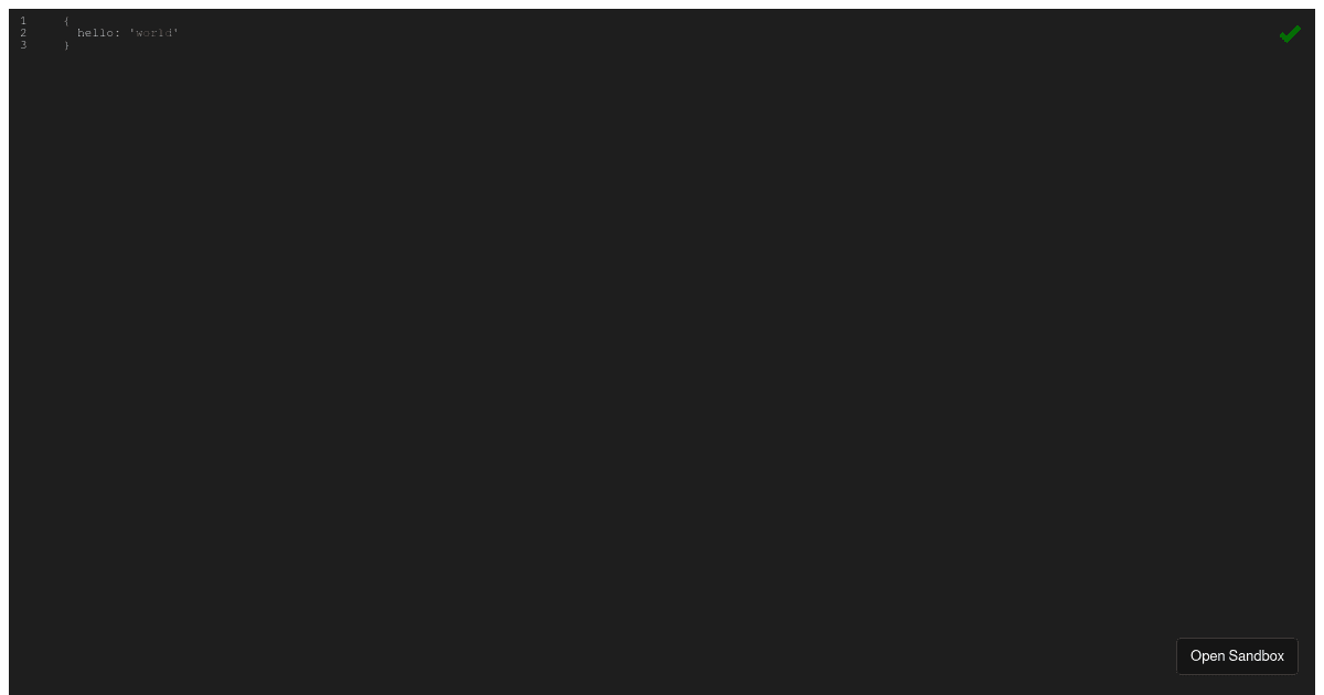 react-json-editor-ajrm (forked) - Codesandbox