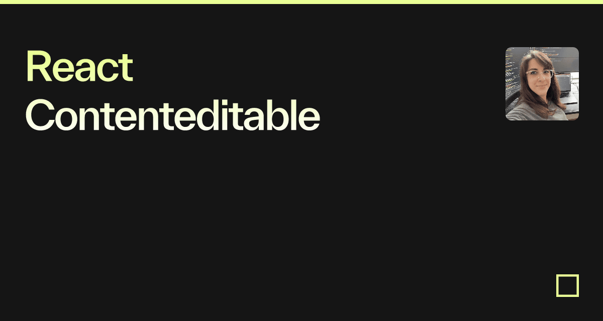 React Contenteditable - Codesandbox
