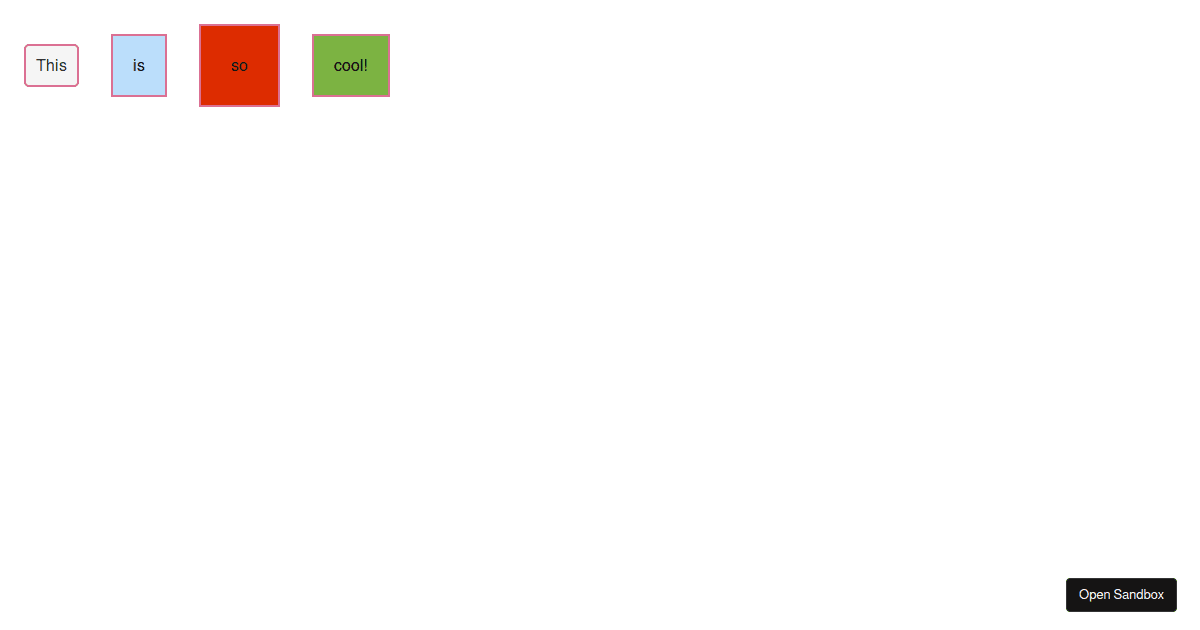 Glamorous - Codesandbox