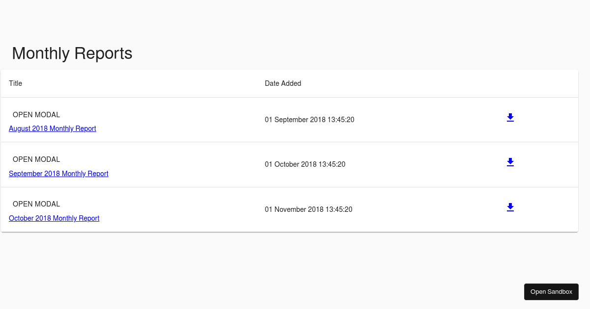 usage - Codesandbox