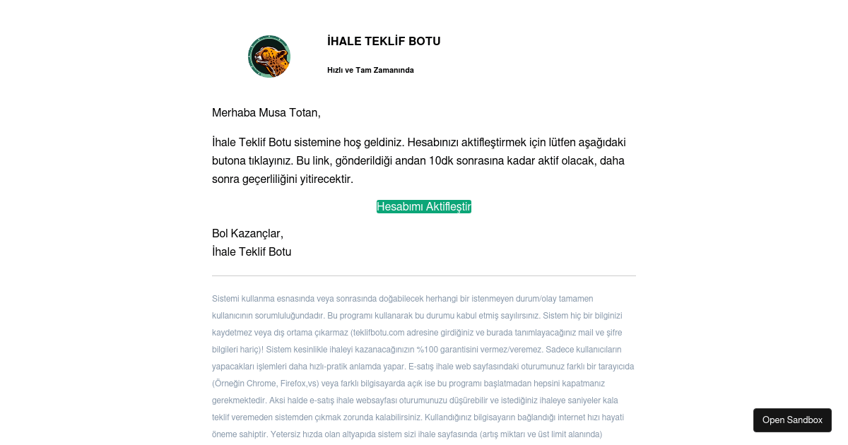 React Email (forked) - Codesandbox