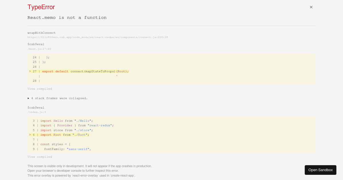 null - Codesandbox