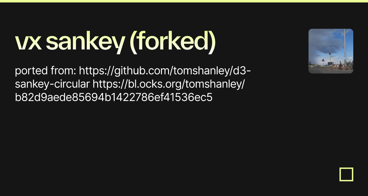 vx sankey (forked) - Codesandbox