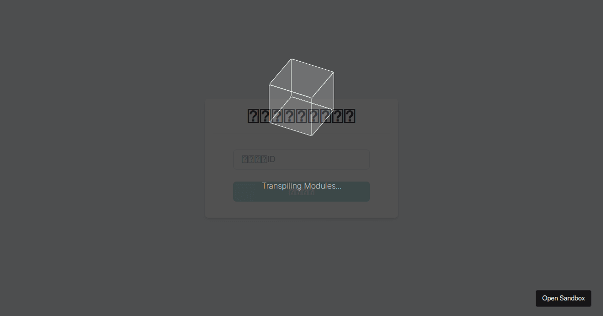 sample - Codesandbox