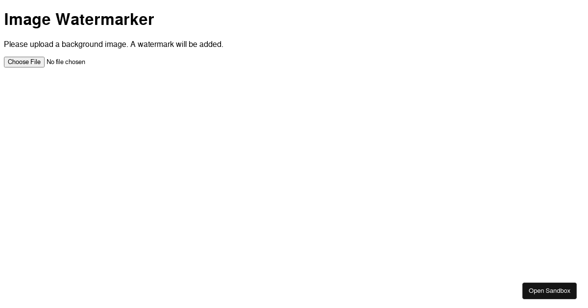 Blog - How To Add A Watermark to an Image in JavaScript (forked ...