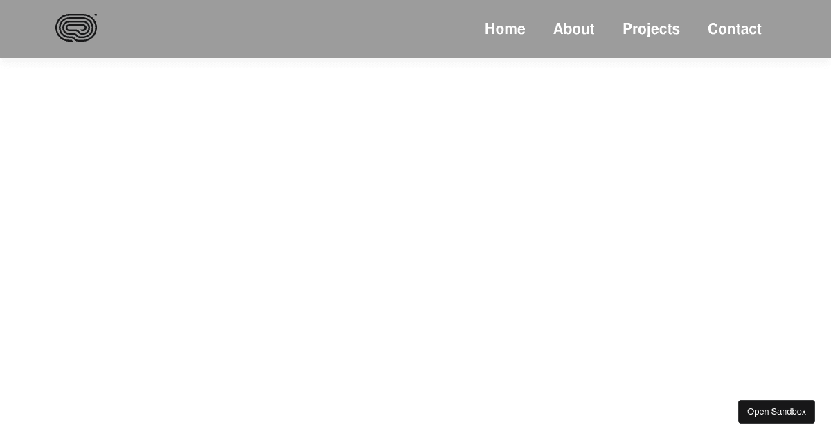 react - Codesandbox
