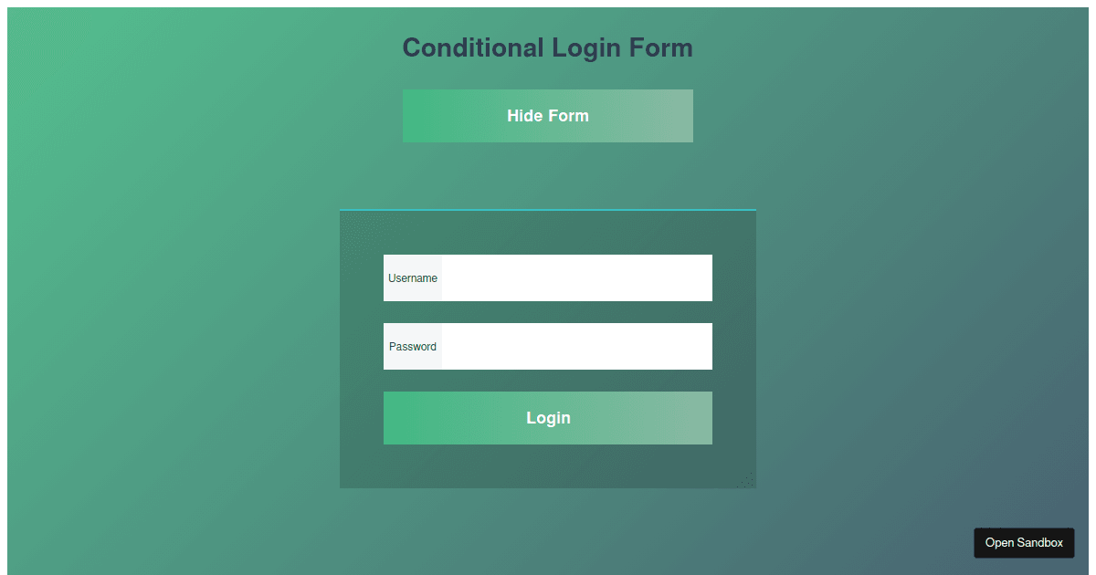 Vue.js Interview Challenge - #13 - Conditional Login Form - Solution ...