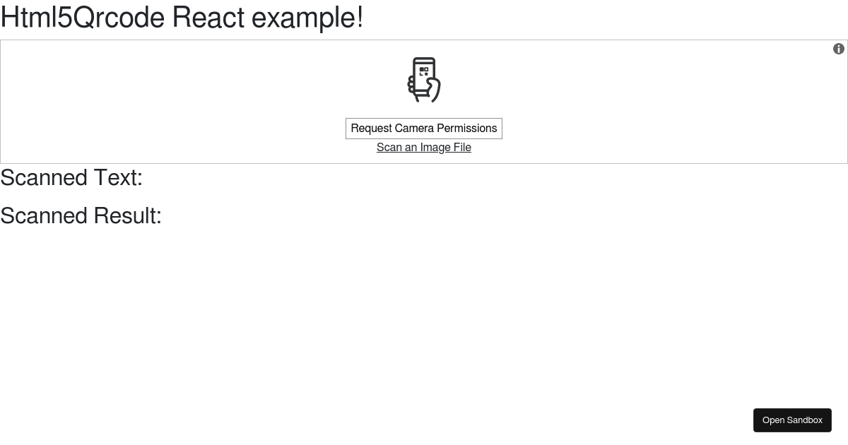 React Js Barcode Scanner at Eva Carter blog