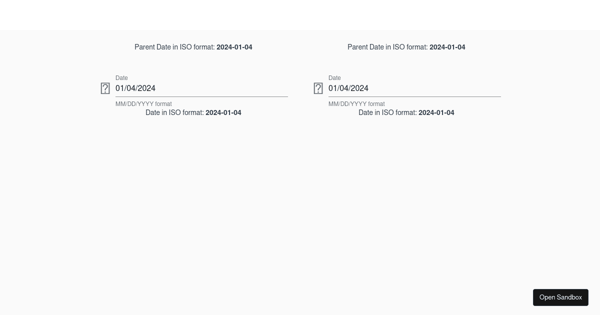 Vuetify Datepicker Start and End Dates (forked) - Codesandbox