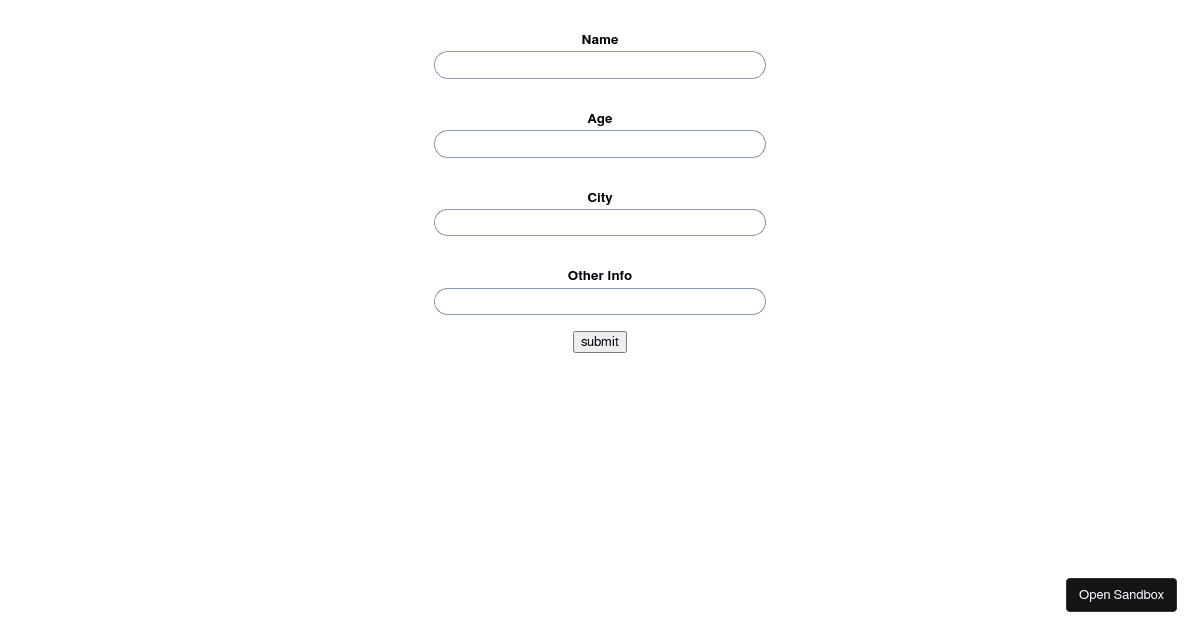Custom validator Codesandbox Custom validator codesandbox