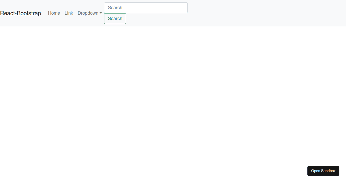 Navbar_bootstrap - Codesandbox