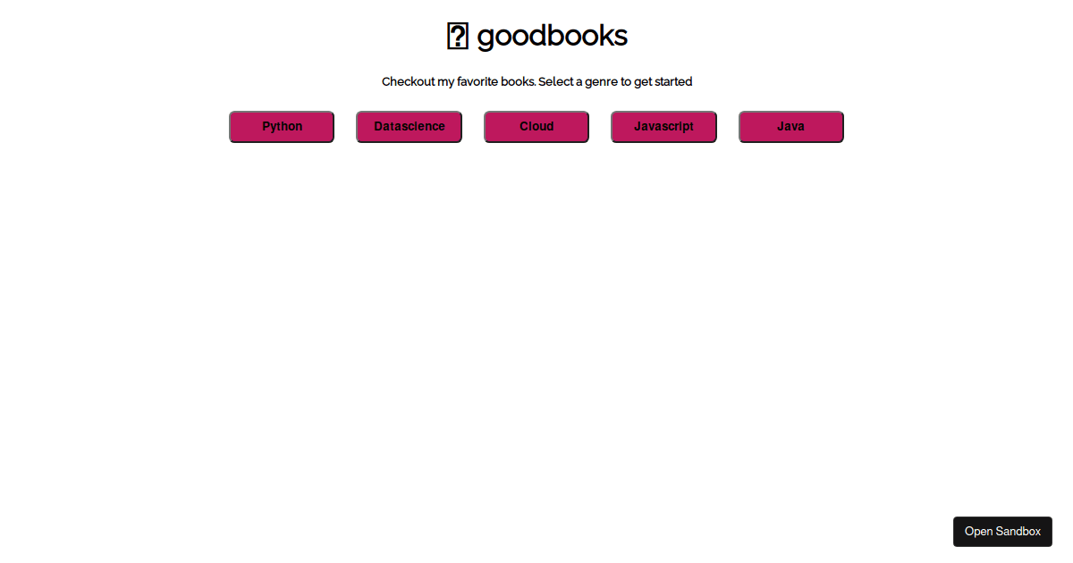 book-recommendation - Codesandbox