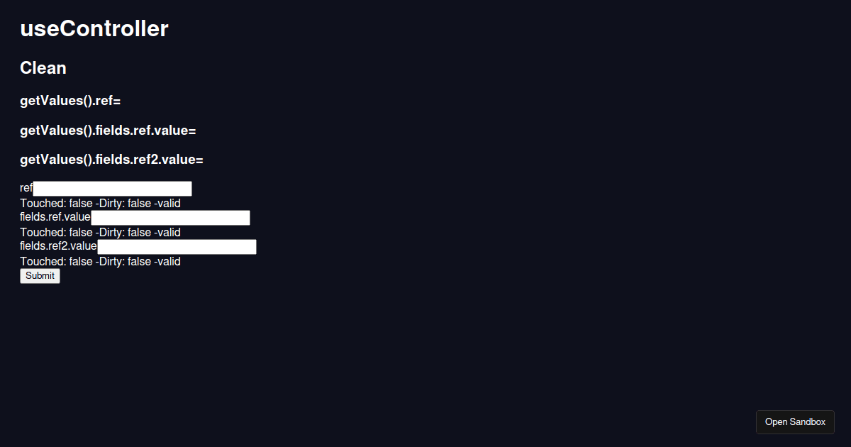 useController (forked) - Codesandbox